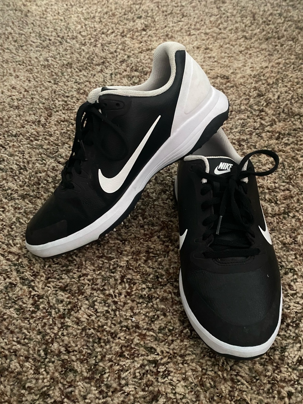 Nike Infinity G Golf Shoes Black White CT0531-001 Men Size US 8